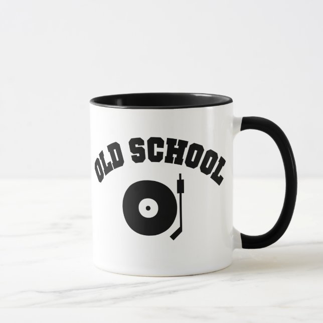 Old School DJ Record Player Tasse (Rechts)