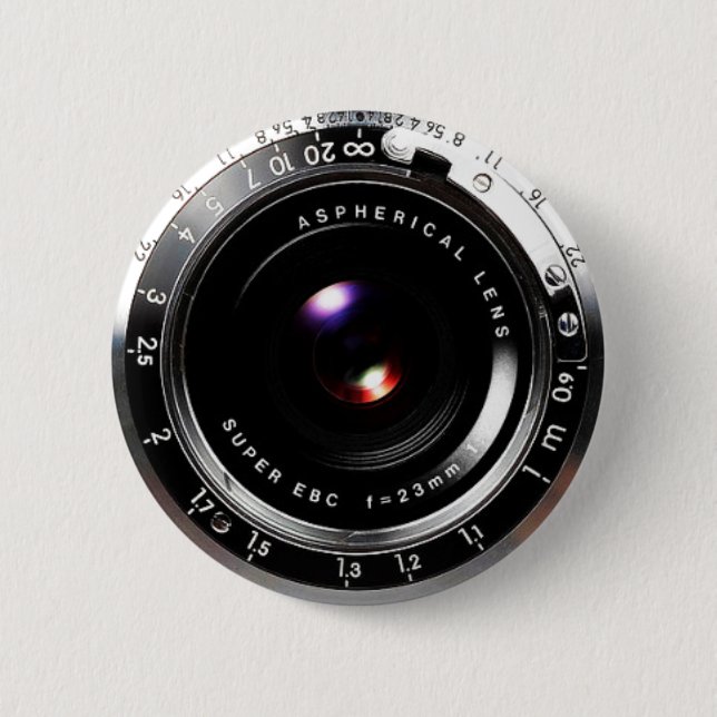 Old School Film Camera Button (Vorderseite)