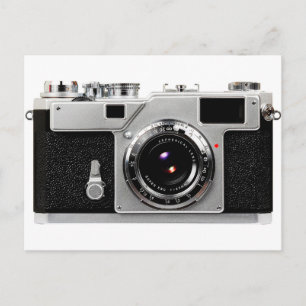 Old School Film Camera Postkarte
