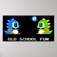Old School Fun - Blubble Bobble - Bub and Bob - A