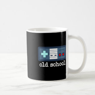 Old School Gamer 80's Men's Vintag Retro Video Ga Kaffeetasse