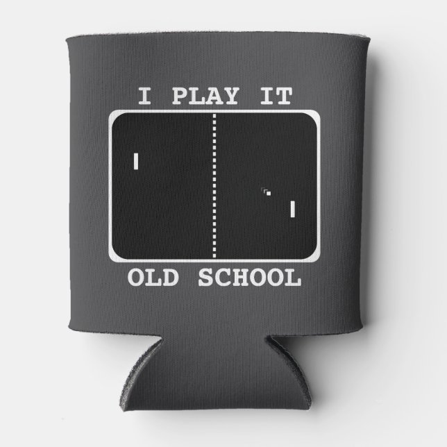 Old School Gamer Dosenkühler (Vorderseite)