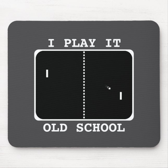 Old School Gamer Mousepad (Vorne)