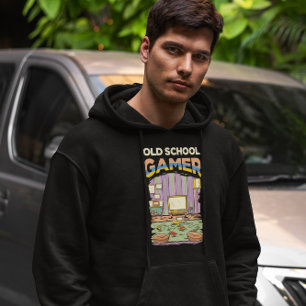 Old School Gamer - Retro-Videospiel Hoodie