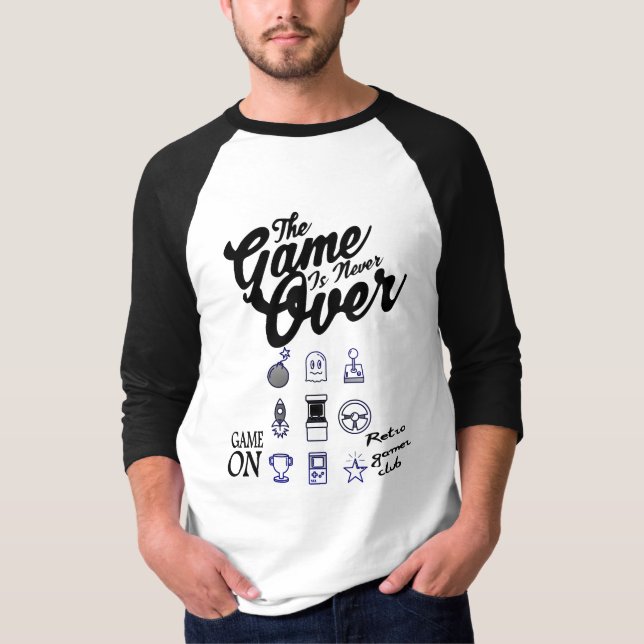 Old School Games T-Shirt (Vorderseite)