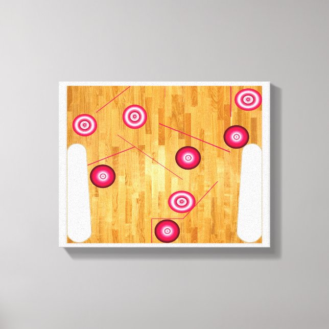 Old School Gaming Canvas Print Leinwanddruck (Vorderseite)