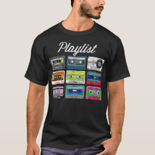 Old School Hip Hop Dj Mixtape Vintag Retro Casset T-Shirt