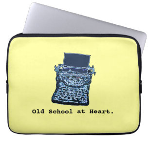 Old School im Herzen Ärmel Laptopschutzhülle