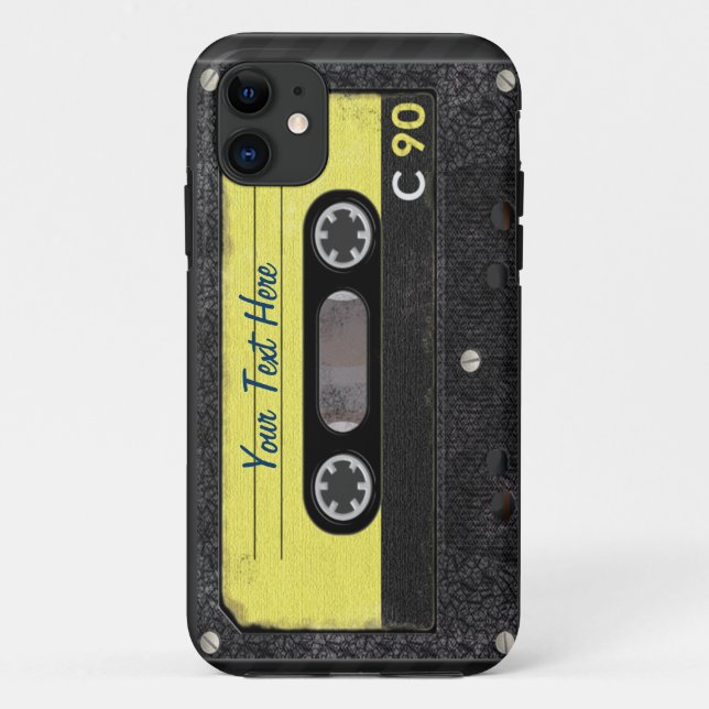 Old School Kassetten iPhone 5 Hülle (Rückseite)