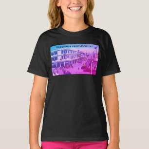 Old School Kingston, Jamaica (Harbour Street), BWI T-Shirt