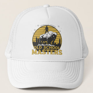 Old School Masters Retro Bull Graphic Truckerkappe