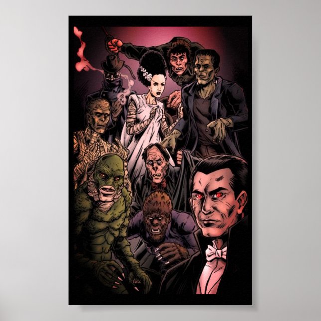 Old School Munster Poster (Vorne)