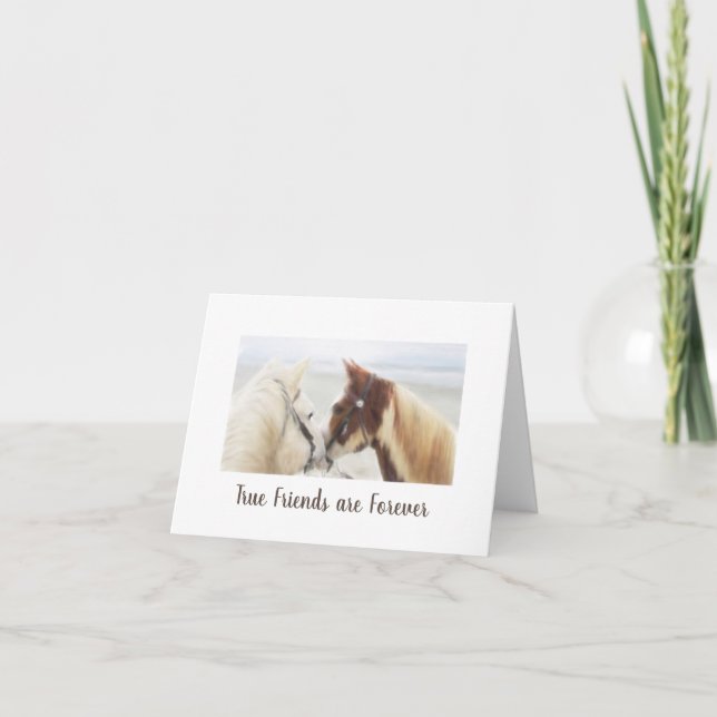 Old School Paper Cards by Hags w Nags - Freundscha Dankeskarte (Vorderseite)