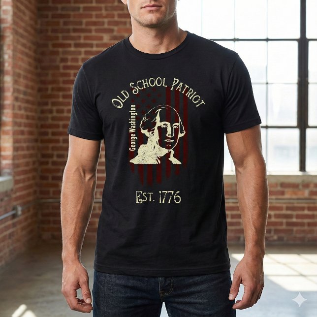 Old School Patriot T-Shirt (Von Creator hochgeladen)