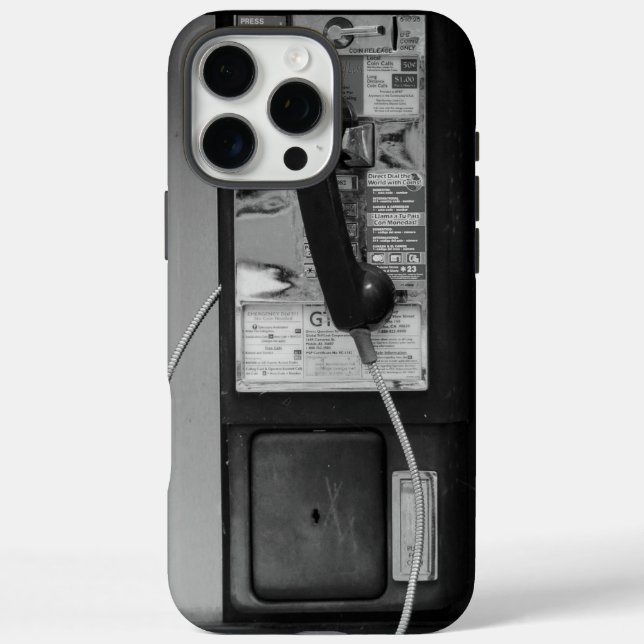 Old School Pay Telefon iPhone Fall Case-Mate iPhone Hülle (Rückseite)