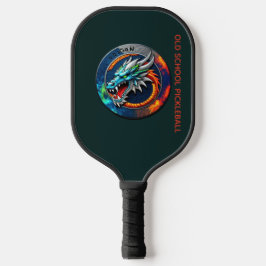 Old School Pickleball Dragon X Team paddle