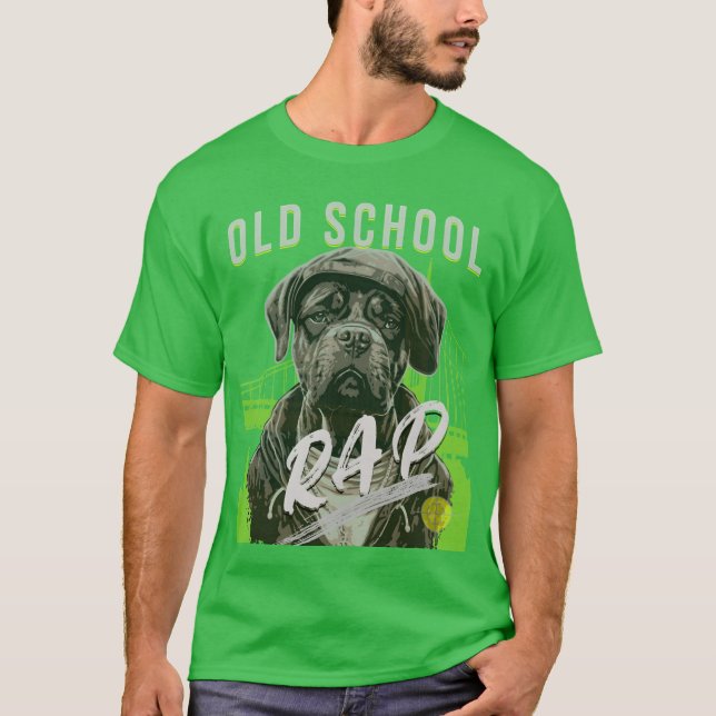 Old School Rap Brooklyn Rapper dawg boy T-Shirt (Vorderseite)
