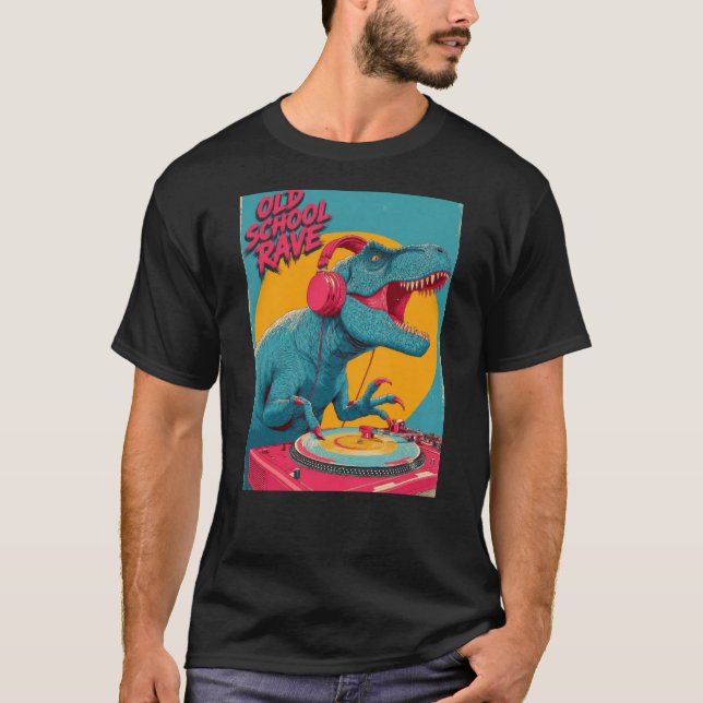 Old School Rave T-Shirt (Vorderseite)