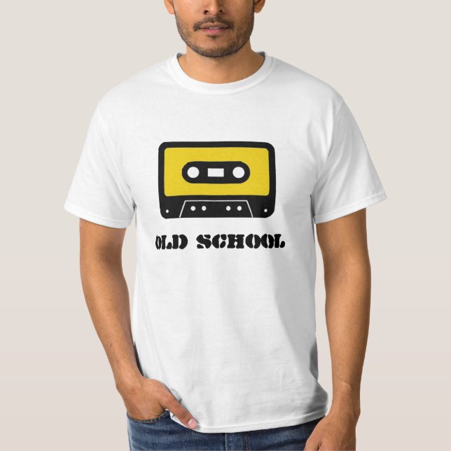 OLD SCHOOL tape T-Shirt (Vorderseite)