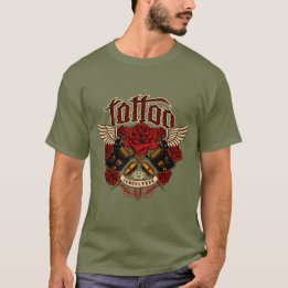 Old School Tattoo Sub Culture Rose Knuckles T-Shirt