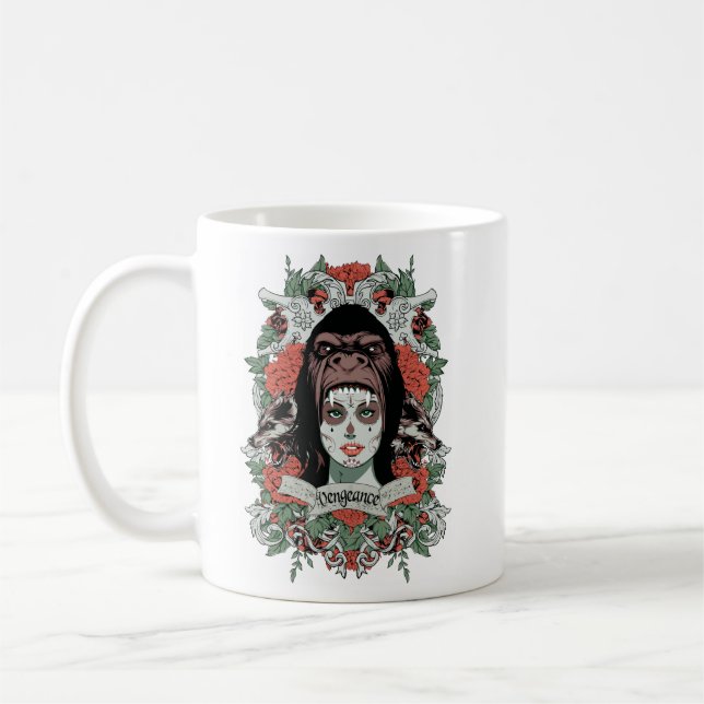 "Old School Uni T-Shirt - Retro Academic Design" Kaffeetasse (Links)