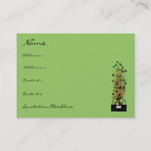 Old School with Boom Box - Not leidender gegrungen Visitenkarte