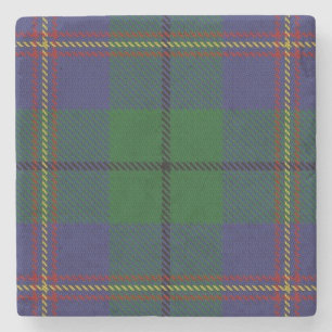 Old Schotten Tavern Clan Carmichael Tartan Steinuntersetzer