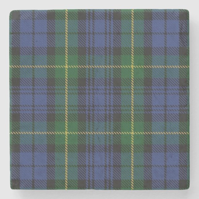 Old Schotten Tavern Clan Gordon Tartan Steinuntersetzer (Vorderseite)