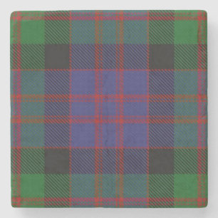 Old Schotten Tavern Clan MacDonald Donald Tartan Steinuntersetzer