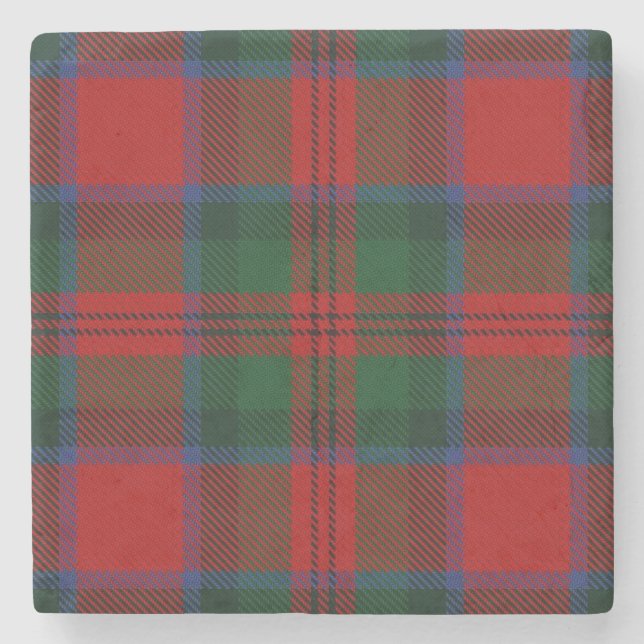 Old Schotten Tavern Clan MacDuff Tartan Steinuntersetzer (Vorderseite)