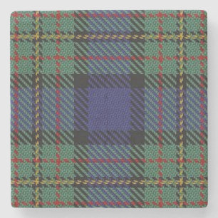 Old Schotten Tavern Clan MacLaren Tartan Steinuntersetzer