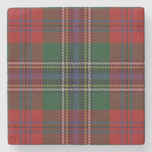 Old Schotten Tavern Clan MacLean Tartan Steinuntersetzer