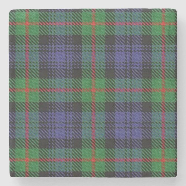 Old Schotten Tavern Clan Murray Tartan Steinuntersetzer (Vorderseite)