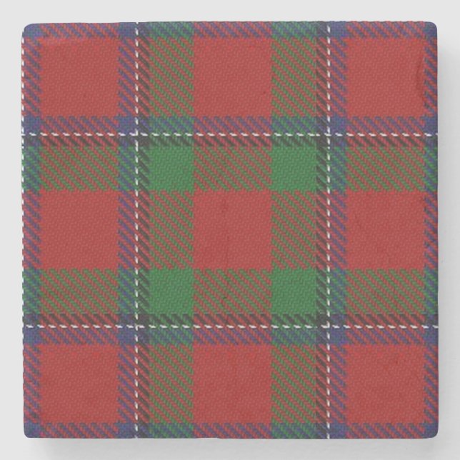Old Schotten Tavern Clan Sinclair Tartan Steinuntersetzer (Vorderseite)