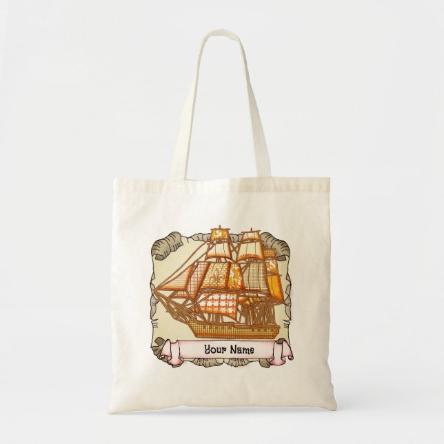 Old Ship Tote Taschen (Vorne)