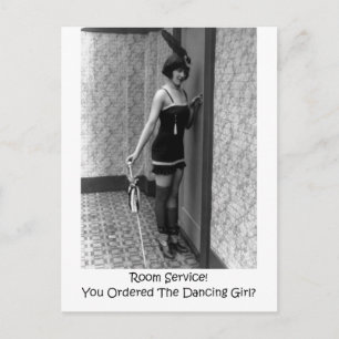 Old Silent Movie Foto Postkarte