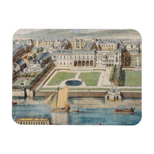 Old Somerset House am Strand, graviert von Jean Magnet
