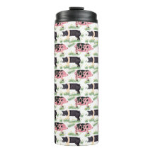 Old Spot Pig-Reisebecher – Bauernhof-inspirierte L