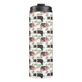 Old Spot Pig Travel Mug - Farm Inspiriert Whimsica Thermosbecher