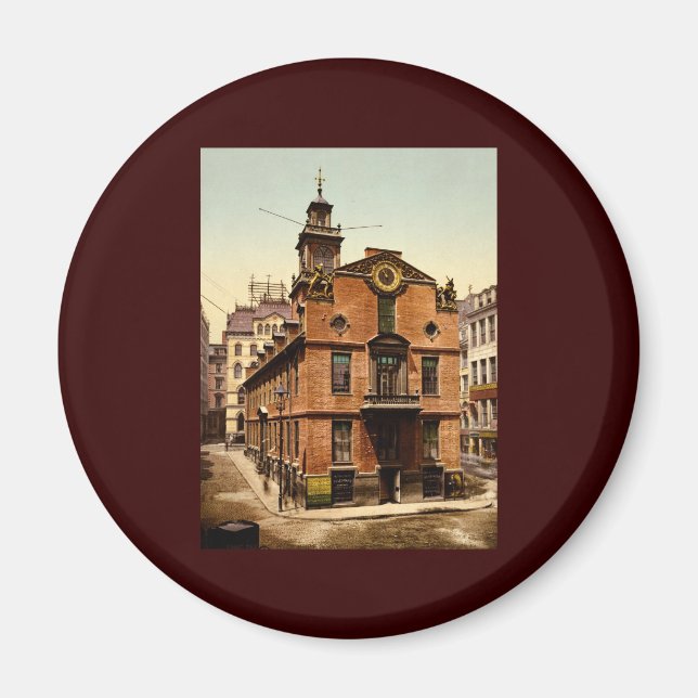 Old Staat House Boston Massachusetts Magnet (Vorne)