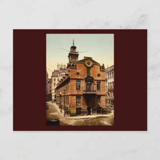 Old Staat House Boston Massachusetts Postkarte