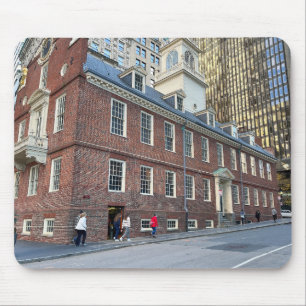 Old Staat House in Boston Massachusetts Mousepad