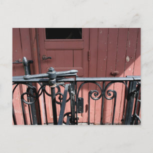 Old Steam Train Le Mastrou Wagon Postkarte