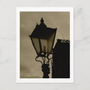 Old Street Lamp Postkarte