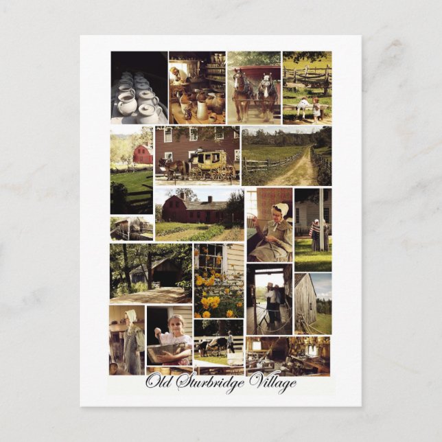 Old Sturbridge Village Postcard Postkarte (Vorderseite)