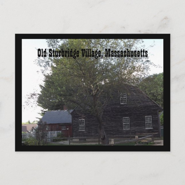 Old Sturbridge Village Postkarte (Vorderseite)