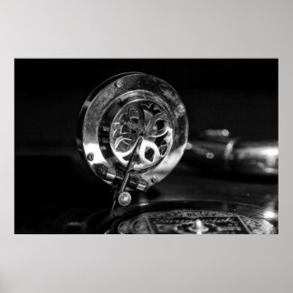 Old Style Gramaphone Player Poster