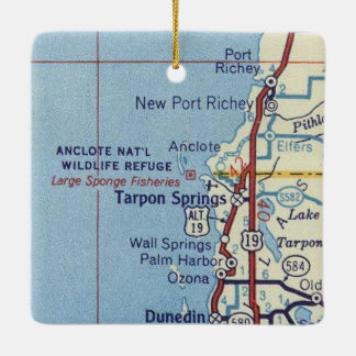 Old Tarpon Springs Keramikornament