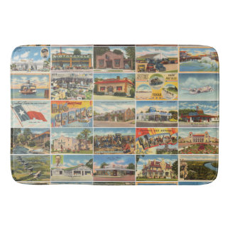 Old Texas Postkarten Bath Mat Badematte