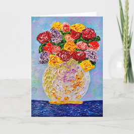 Old Time Bouquet Note Card ( Einladung
